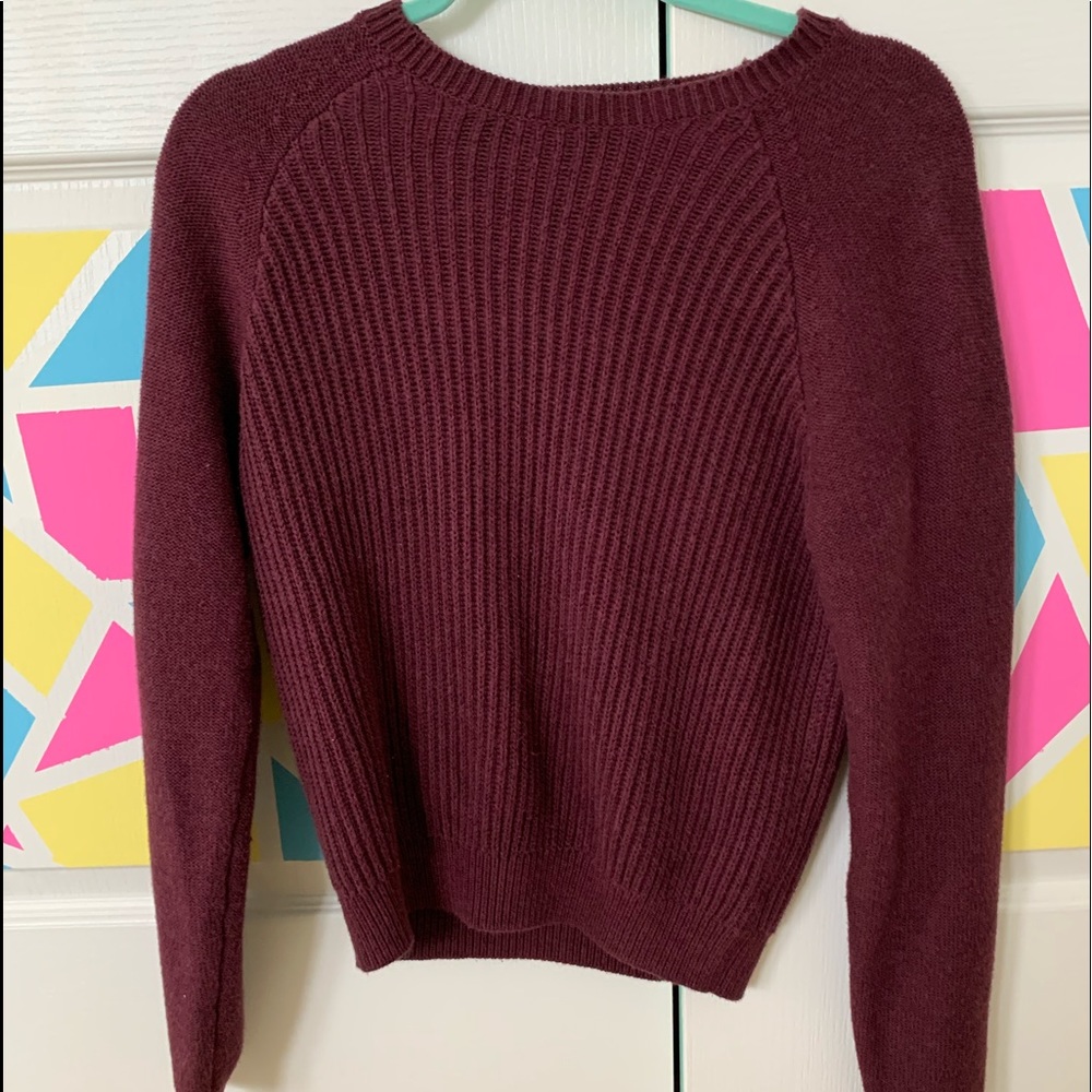 Red sweater